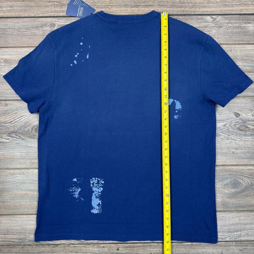 Polo Ralph Lauren Men's Classic Fit Big Wave Surf Contest T-Shirt Blue LARGE
NEW - Picture 6 of 7